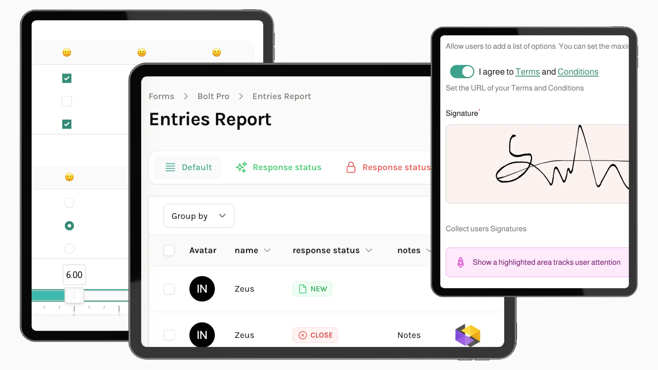 Advanced Features for the Form Maker