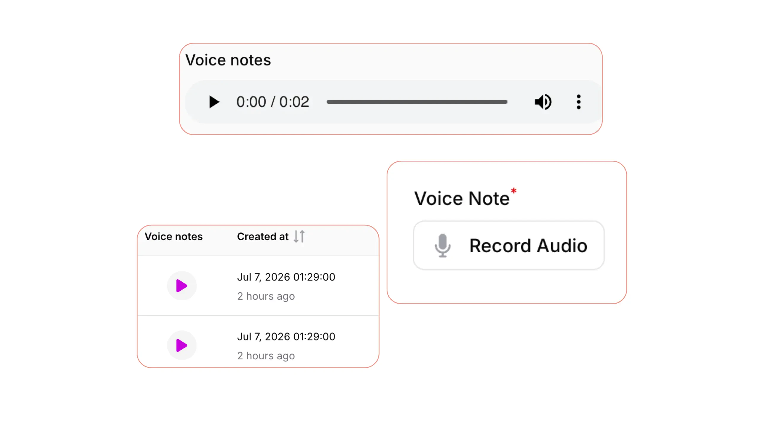 Audio Recording