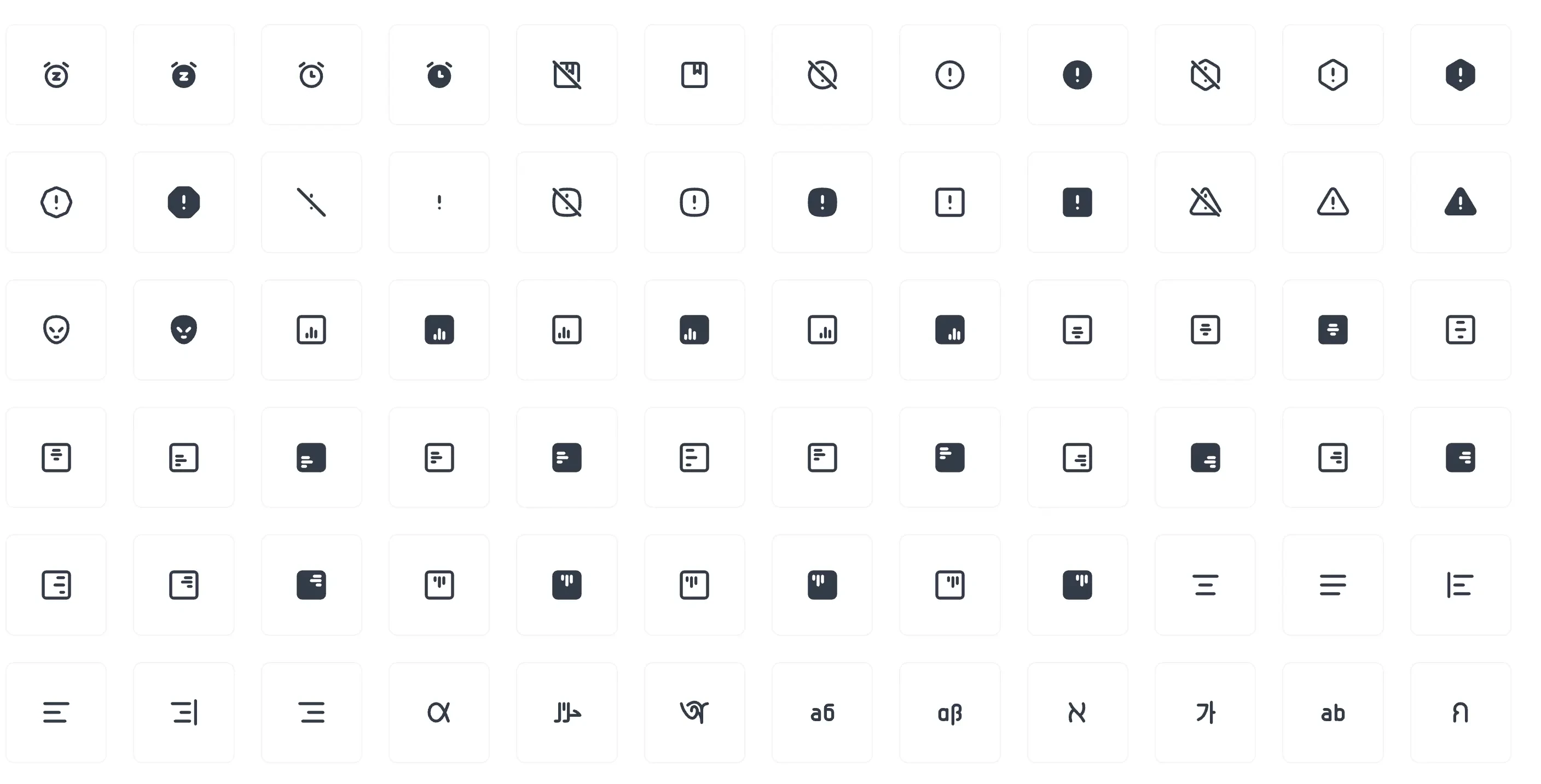 tabler icons enum for filament